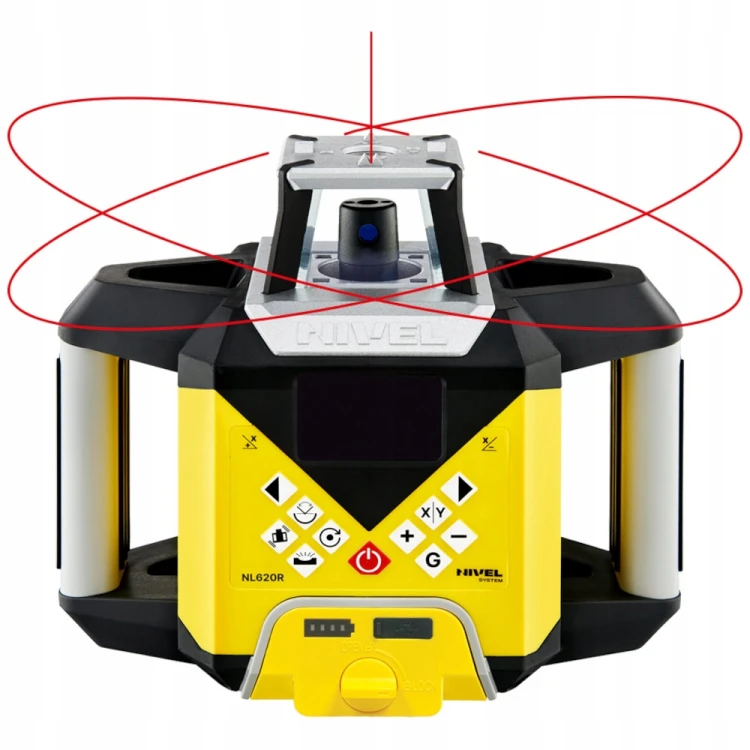 NIVEL SYSTEM Laser obrotowy czerwony NL620R Digital