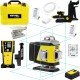 Laser krzyżowy niebieski Nivel System CL4B LCD Bluetooth + czujnik CLS5