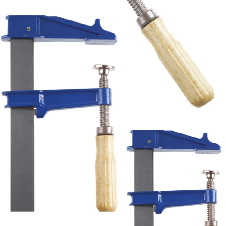 Ścisk śrubowy tłokowy zacisk EM max 20cm 900kg Piher P41020