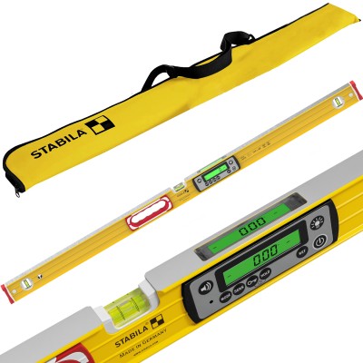 Poziomica elektroniczna 122cm IP67 Stabila TECH 196 DL + Pokrowiec