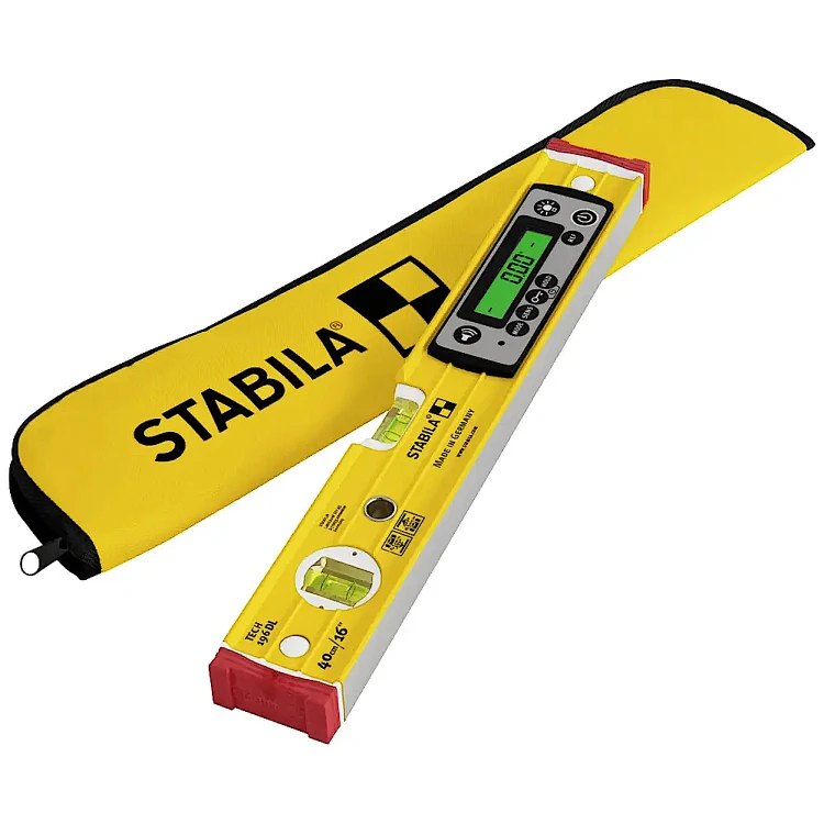 Poziomica elektroniczna 23cm IP67 Stabila TECH 196 DL z pokrowcem