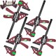 PIHER 52602 Zestaw ścisków stolarskich Quick i Mini Quick 15-30cm 4szt