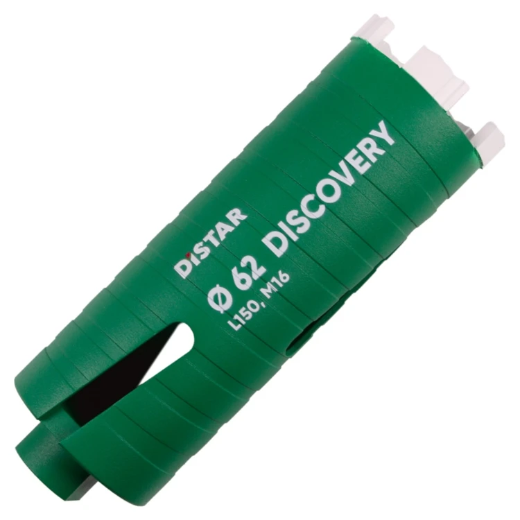 Wiertło diamentowe do betonu 62 x 150mm 5xM16 Discovery Distar 10216025054