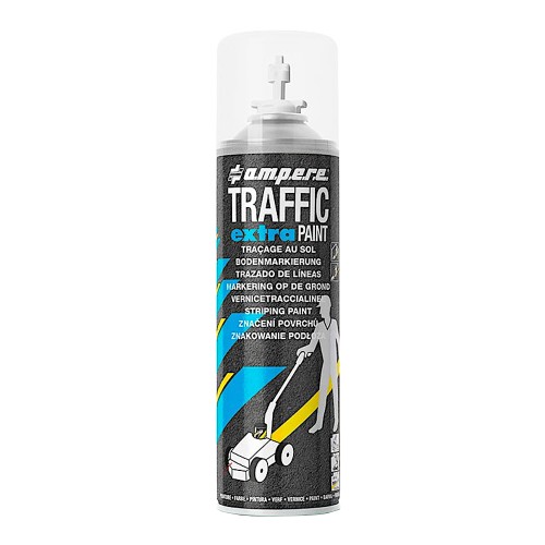 AMPERE Farba do malowania linii biała 500ml 1szt. TRAFFIC EXTRA PAINT