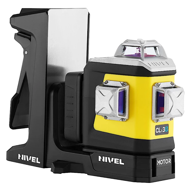 NIVEL SYSTEM CLX3BM Laser 3 płaszczyzny zmotoryzowany wiązka niebieska