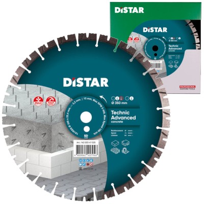 Tarcza diamentowa DISTAR Technic Advanced 350x20mm beton zbrojony granit
