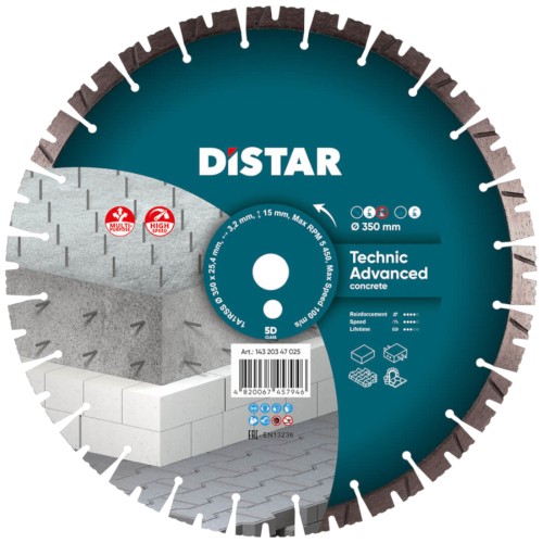 Tarcza diamentowa DISTAR Technic Advanced 350x20mm