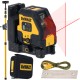 Laser krzyżowy z wiązką czerwoną DeWALT DCLE14201RB + Tyczka 3,2m