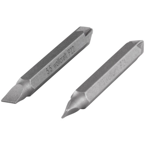 Zestaw 2 końcówek podwójnych Wolfcraft