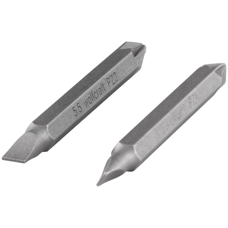 Zestaw 2 końcówek podwójnych Wolfcraft