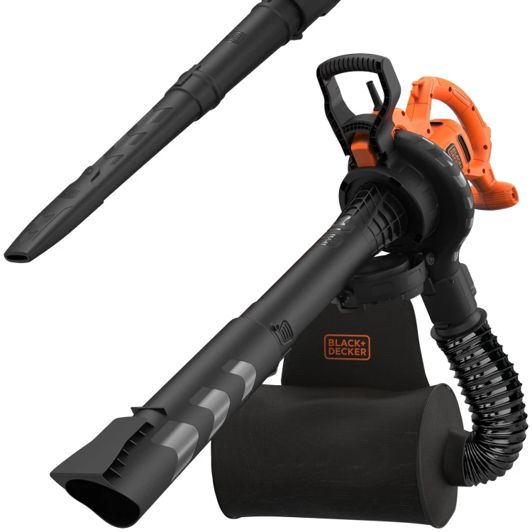 Odkurzacz ogrodowy elektryczny 3w1 2900 W 55 l Black Decker BEBLV290