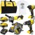 Zestaw 4 elektronarzędzi akumulatorowych 18V Stanley Fatmax V20 SFMCK459M2S + GRATIS Koszulka