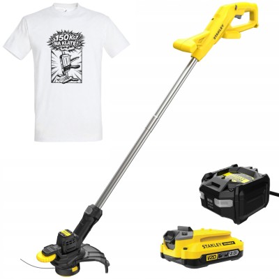 Podkaszarka żyłkowa Stanley SFMCST925M1 18V 2,0Ah + T-shirt