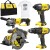 STANLEY Zestaw 4 elektronarzędzi SFMCD711 + SFMCF800 + SFMCG400 + SFMCS500 + GRATIS Koszulka