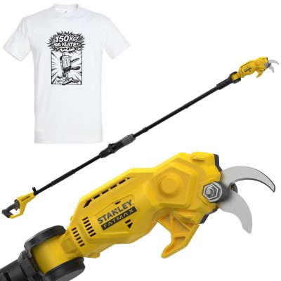 Sekator na wysięgniku 2,4m 18V Stanley FatMax V20 SFMCPP632B /body/ + T-shirt