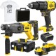 Młotowiertarka 2x4.0Ah ładowarka STANLEY SFMCH900M22 + wkrętarka SFMCD715B + GRATIS Koszulka