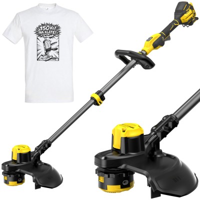 STANLEY SFMCSTB933B Podkaszarka żyłkowa bezszczotkowa 18V 33cm FatMax V20 + T-shirt