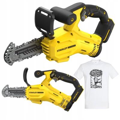 Piła łańcuchowa akumulatorowa 15cm 18V V20 STANLEY SFMCPS415B + T-shirt