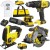 Zestaw elektronarzędzi 4-narzędzia 18V Fatmax V20 Stanley SFMCK412MDS + GRATIS Koszulka