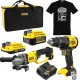 Zestaw Stanley Wkrętarka SFMCD716 Szlifierka SFMCG400 + Ładowarka + 1x 2Ah + 1x 4Ah + Torba + GRATIS Koszulka