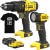 STANLEY SFMCK210D1 Wiertarko-wkrętarka SFMCD711 + Latarka SFMCL020 + Akumulator 2.0Ah + GRATIS Koszulka