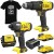STANLEY SFMCK465D2S Zestaw Wkrętarka i Zakrętarka 2x2Ah Seria V20 + GRATIS Koszulka