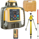 Niwelator laserowy obrotowy 800m Topcon RL-HV2S + Łata + Statyw