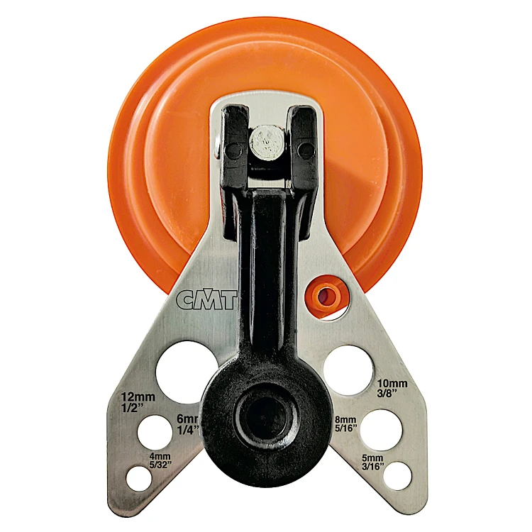 CMT Prowadnica do otwornic 4-76mm 7 otworów 552-GUIDE