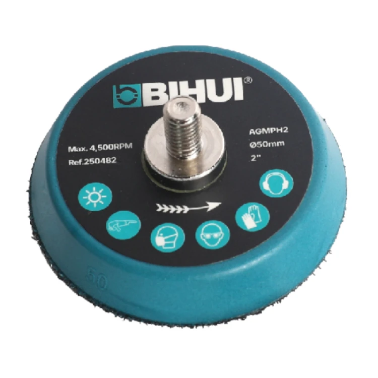 Dysk z rzepem pad polerski BIHUI 50mm uchwyt adapter szlifierki