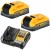 Zestaw ładowarka 4A DCB1104 + 2x Akumulator DCBP318 3,5Ah PowerStack DeWALT DCB1104S2
