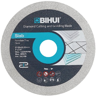 Tarcza diamentowa do cięcia i szlifowania BIHUI DPG125 125mm gres szkło
