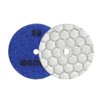 Pad polerski diamentowy na sucho 50mm P50 rzep BIHUI gres