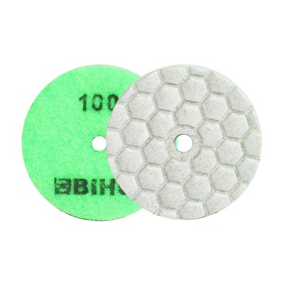 Pad polerski diamentowy na sucho 50mm P100 rzep BIHUI