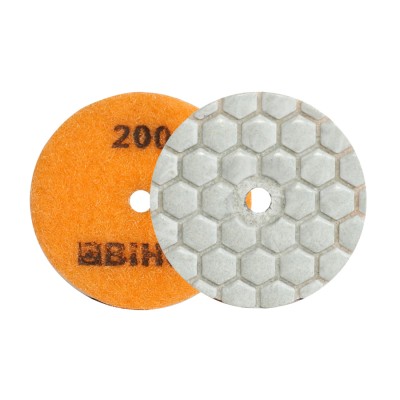 Pad polerski diamentowy na sucho 50mm P200 rzep BIHUI