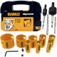 DeWALT Zestaw otwornic bimetalicznych w walizce 12el. EXTREME DT90360