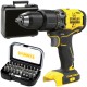 STANLEY Wiertarko Wkrętarka udarowa 18V 60Nm SFMCD715 body, kufer + bity 31el.