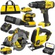 Zestaw elektronarzędzi 4-narzędzia 18V Fatmax V20 Stanley SFMCK412MDS + Bity 31el.