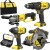 STANLEY Zestaw 4 elektronarzędzi SFMCD711 + SFMCF800 + SFMCG400 + SFMCS500 + Bity 31el.