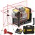 Laser liniowo-krzyżowy 3x360 czerwony 12V Dewalt DCE089D1R + Statyw