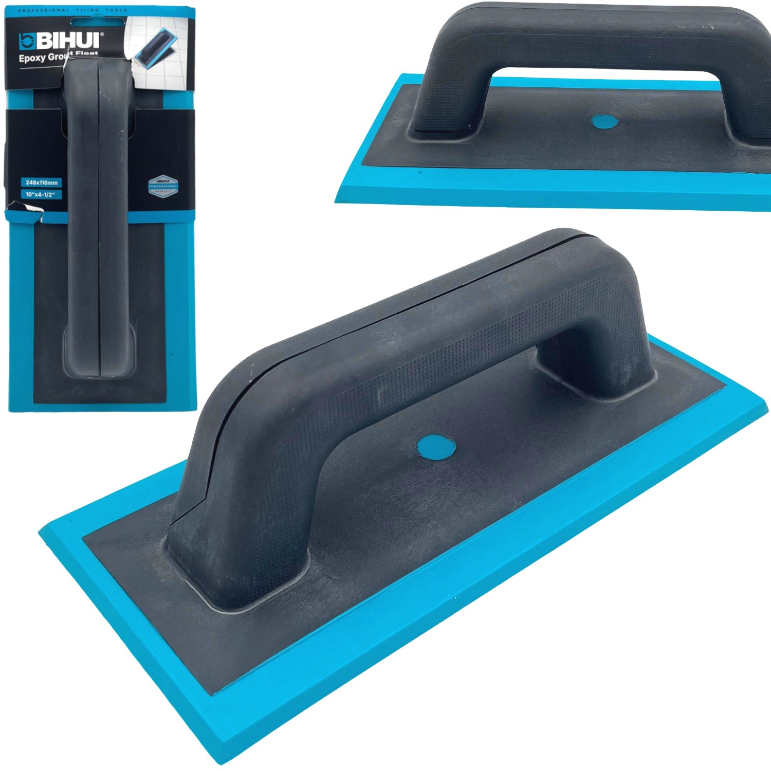 BIHUI Paca do fug epoksydowych z gumą twardą 248x116mm 10" CFHRL