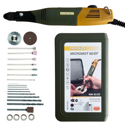 Wiertarko-frezarka PROXXON Micromot 80/EF uchwyt 230V zestaw PR28507