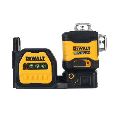 Laser wieloliniowy 3x360 zielony 18V DeWALT DCE089NG18