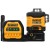 Laser wieloliniowy 3x360 zielony 18V DCE089NG18 TSTAK tarcza uchwyt