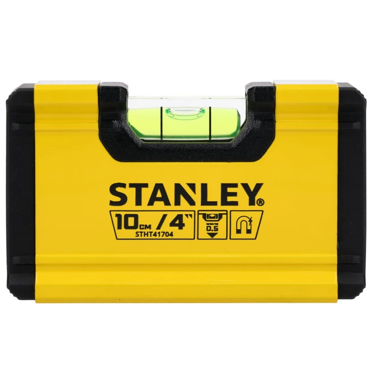 Poziomica kieszonkowa magnetyczna 10cm aluminiowa STANLEY STHT41704-0