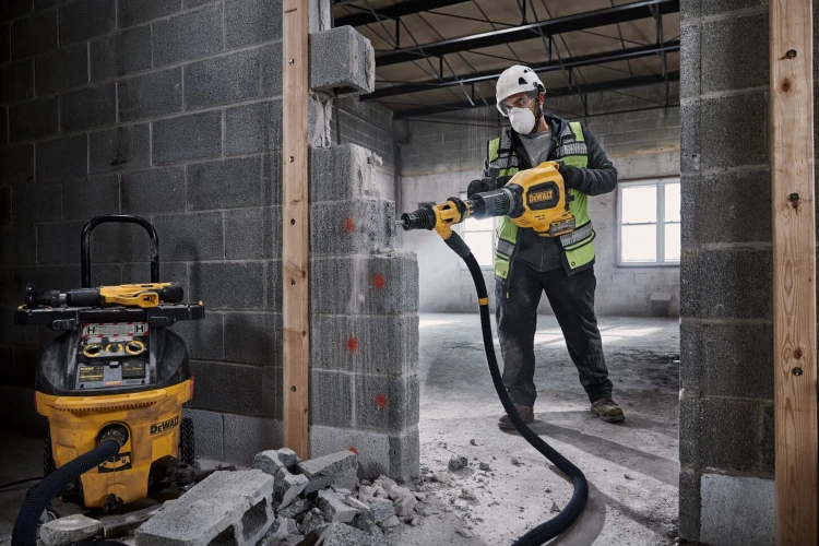 Dewalt DWV905H przemysłowy - zastosowanie