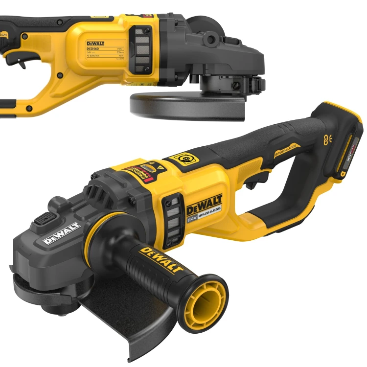 Szlifierka kątowa bezszczotkowa 54V XR FlexVolt 230mm DEWALT DCG460N BODY