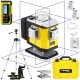 NIVEL SYSTEM Laser krzyżowy fioletowy 4x 360° CL5V + Czujnik + Statyw