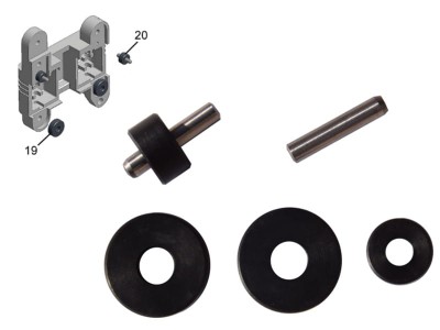 Komplet rolek do przecinarek Kaufmann TopLine (P19 + P20)