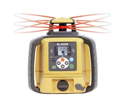 TOPCON RL-SV2S niwelator obrotowy laserowy + czujnik laserowy RD600 DIGITAL