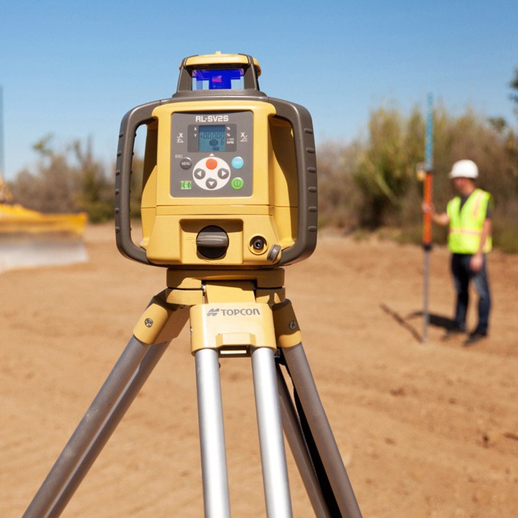 TOPCON RL-SV2S niwelator obrotowy laserowy + czujnik laserowy RD600 DIGITAL